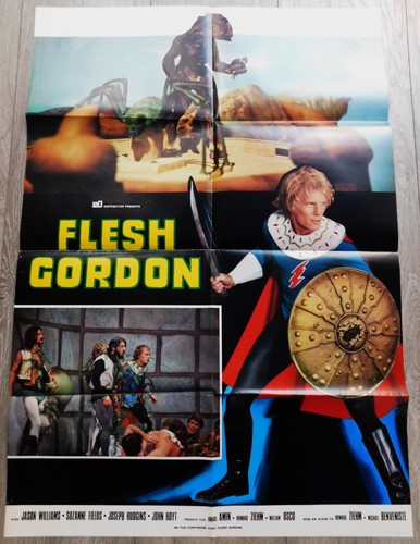 Flesh gordon affiche originale - gordon,