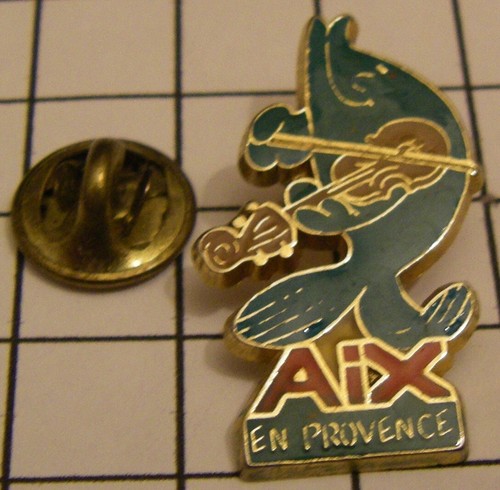 Pins dauphin musicien violon - pins,