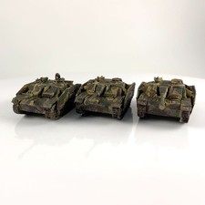 x3 Tank Allemand WW2 Plastique