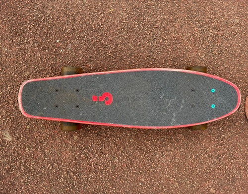Skate cruiser rouge style - skate,
