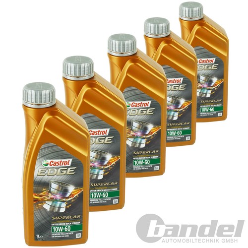 5x1l castrol edge - castrol,