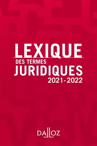 Lexique des termes juridiques