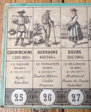 c. 1880 - CARTONS DE JEU DE