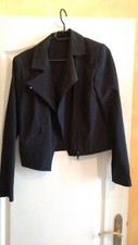 Spencer / Veste / blouson noir "JC TRIGON" taille 3.
