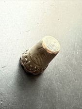 Ancien De A Coudre En Argent Massif Décors art nouveau 