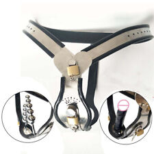 Heart Crown Acier Inoxydable Femmes Ceinture De Chasteté Avec Plug Verrouillage