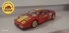 Ferrari 348 Tb Evoluzione #177  burago 1/18 - miniature rouge - rare vintage