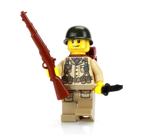 Battle brick tan ww2 - brick, single