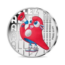 Mascotte, Pièce de 50 euros "Allez"