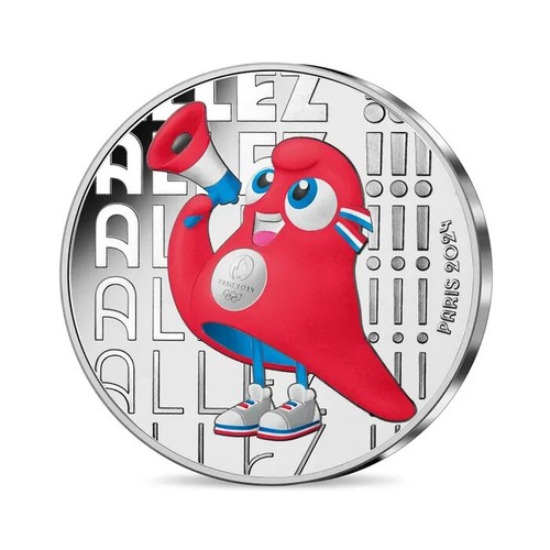 Mascotte pièce 50 - mascotte,, euros