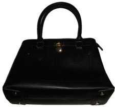 TRES BEAU SAC A MAIN NOIR SYNONYME GEORGES RECH NEUF