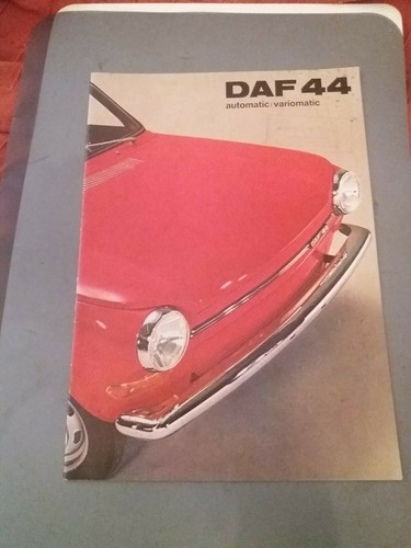 Brochure auto vintage daf - brochure,