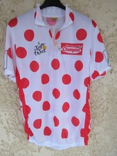 Maillot à pois cycliste