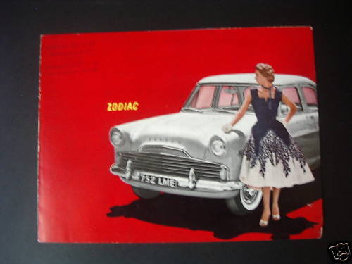 Catalogue auto ford zodiac - ford,