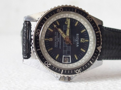Montre vintage plongee - montre,