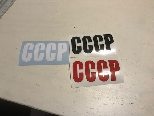 Cccp urss autocollant sticker - cccp,