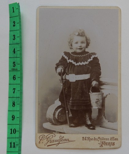 Photo ancienne cdv - cdv, portrait