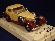 Ancien jouet voiture Delage Coupé miniature âge d'or 4051 France en boîte Solido