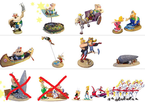 Scène plastoy astérix - plastoy,