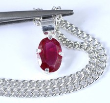 Rubis Rouge 4.40 CT Ovale