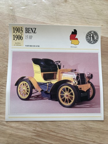 Mercedes benz 15hp 1903 1906 - mercedes,