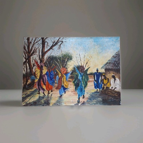 Peinture ancienne huile sur - huile,