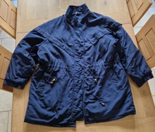 Manteau sans  capuche bleu marine - Taille XXL