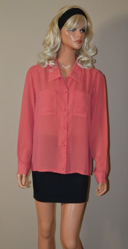 Chemise chemisier rouge - , à