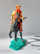 ‎TIMPO Cowboy cavalier gilet rouge pantalons VARIANT MARRON CLAIR holsters noirs