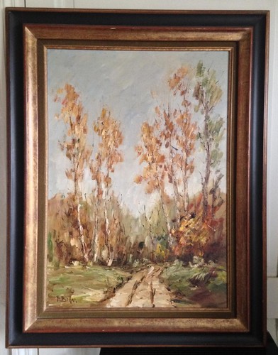 Tableau hst bouleaux - hst, "bouleaux