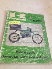 Kawasaki KX125 A5 KX 125 revue technique manuel atelier workshop service