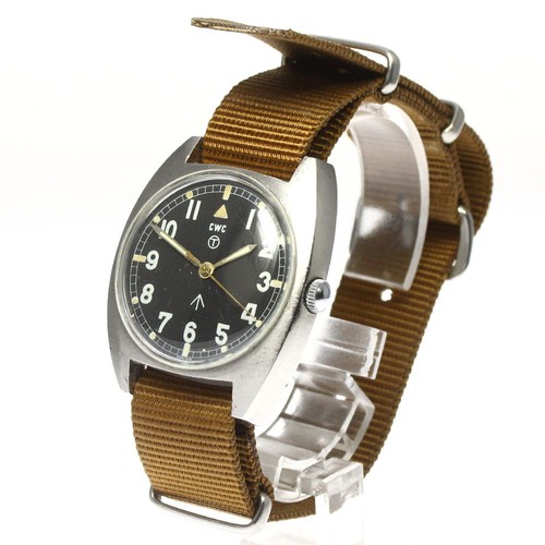 Cwc watch black - watch, ss/nylon
