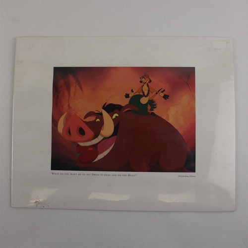 Disney the lion king affiche - lion,