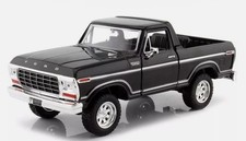 MOTOR MAX, FORD Bronco 1978 Noir, échelle 1/24, MMX79374NOIR