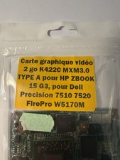 Carte graphique AMD FirePro W5170M 2 Go – K422C MXM 3.0 Type A