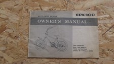NOTICE D'UTILISATION VELO PEUGEOT BMX CPX-100