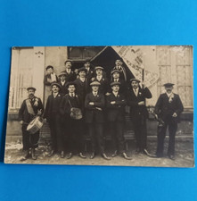 CARTE  PHOTO CONSCRIT 1912