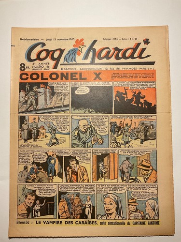 Coq hardi 3eme - coq, n°86