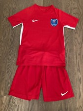 *** MAILLOT & SHORT NIKE PSG ACADEMY ROUGE T. M (10-12 ANS) TBE ***