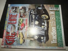 **h Revue Gazoline n°154 Citroen Traction 15 six H / Renault Dauphine / Rak 1