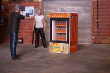 Frigo boisson MONSTER élément diorama  atelier garage 1/18