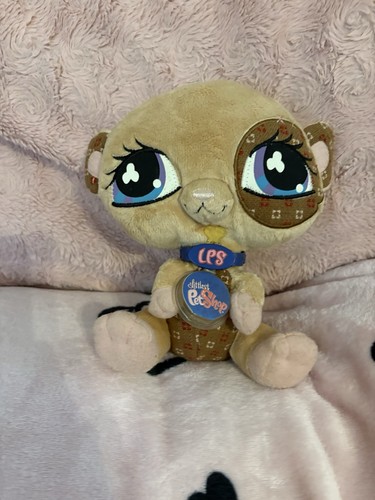 Littlest pet shop lps brown - pet,