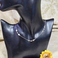 Fin Collier Vintage Argent