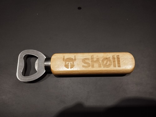 Décapsuleur bois skøll - décapsuleur,