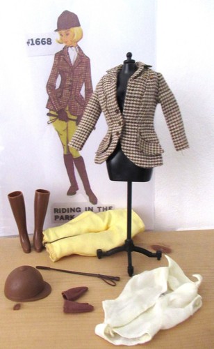 Barbie vintage riding the - vintage,