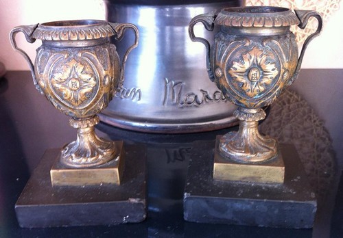 Paire petits bougeoirs - petits,