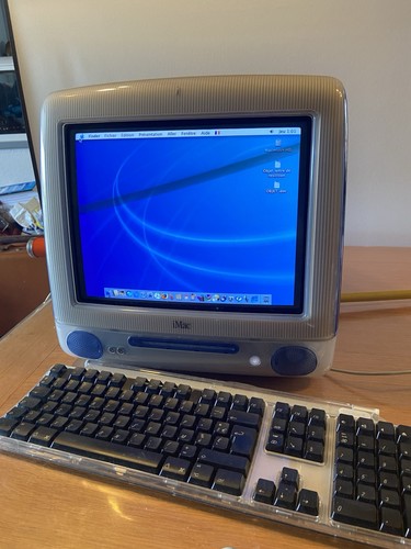 Apple imac bleu powerpc - apple,