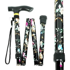 Bâtons de Marche Pliables Canne Pliante et Réglable Ajustable Pliable Canne 4...