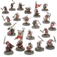 Age Of Sigmar Skaventide Skavens Clan Rats X20 Neufs