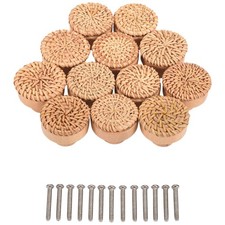 Boutons de Commode en Rotin